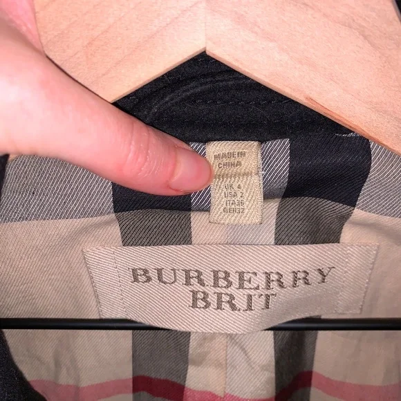 Burberry Brit Black Wool Jacket